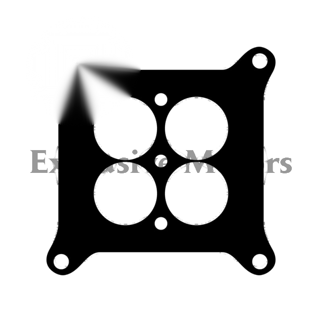 Holley Square Bore 4 Barrel Carburettor Base Gasket