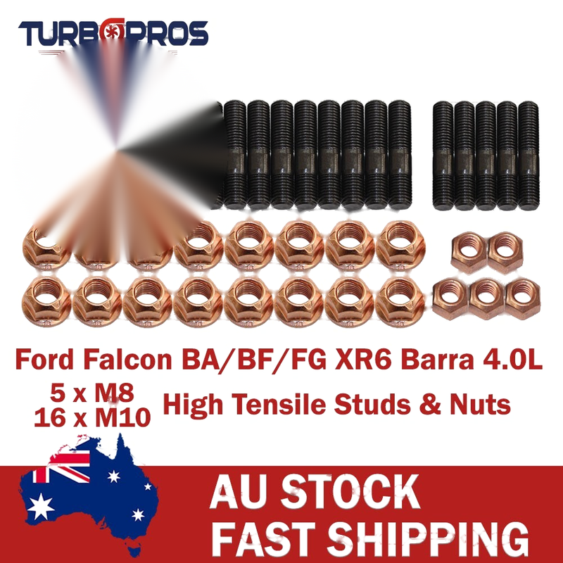 Ford Falcon XR6 BA / BF / FG Barra 4.0L High Tensile Exhaust Manifold&Turbo Stud