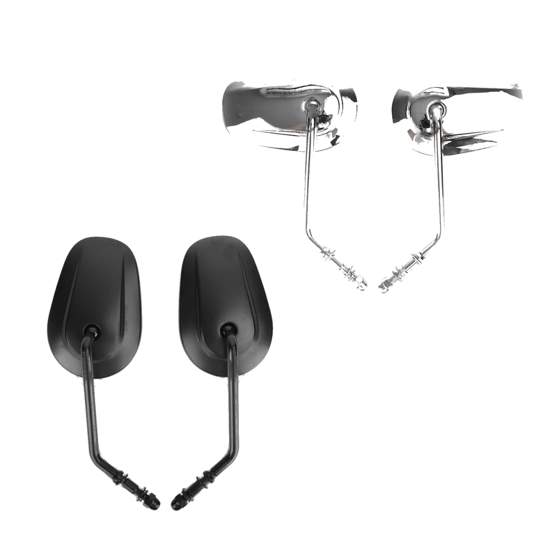 Harley Street Glide Softail XL883 XL1200 Road Glide Generic Rear View Mirrors Pair