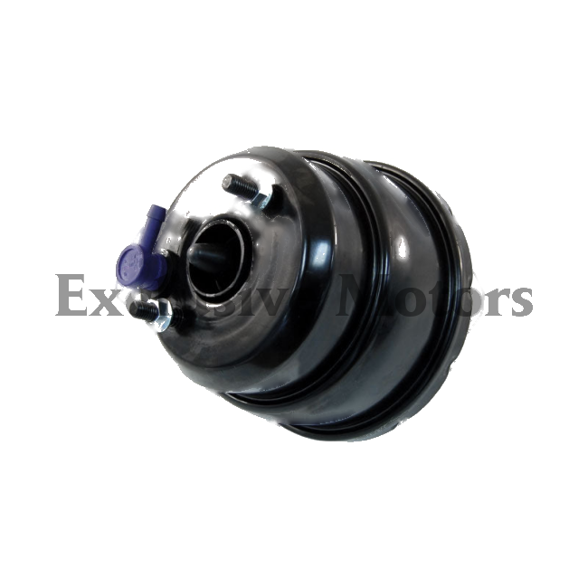 Black Ford Mustang 7" Dual Diaphragm Power Brake Booster (1964-1973)