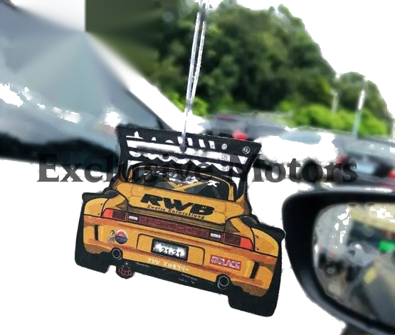 PORSCHE AIR FRESHENER - BLK ICE (BLK ice)