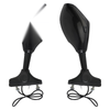 SUZUKI GSXR 600 750 1000 Hayabusa GSF SV Katana TL1000R Black Generic Pair LED Mirrors