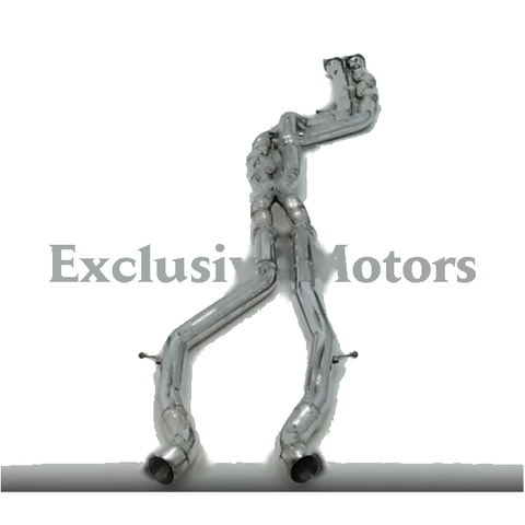 BMW M3 / M4 F80 F82 F83 S55 3.0T quality Stainless Steel car Exhaust system High Performance Exhaust Pipes branch downpipe