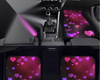 Custom Hearts Floor Mats