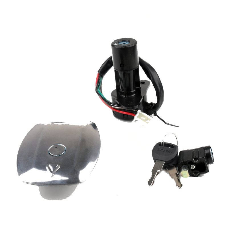 Suzuki GS125 6 wire 1982-2000 Generic Ignition Switch Lock & Fuel Gas Cap Key Set