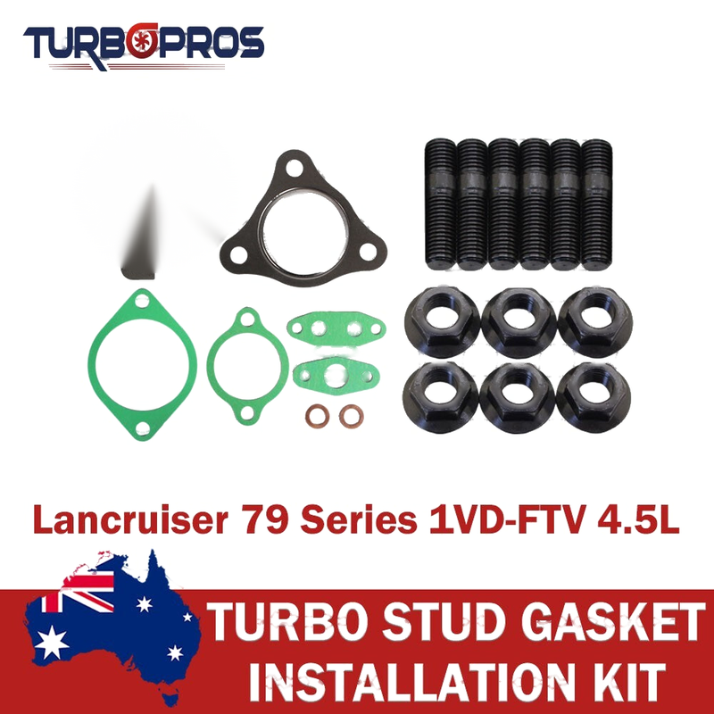 Toyota Landcruiser 79 Series 1VD 4.5L Turbo Installation Stud & Gasket Kit