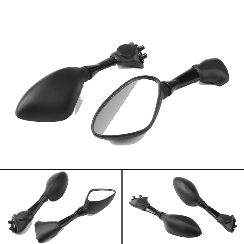BMW S1000RR S1000 RR 2010-2014 Sport Bike Generic Black Pair Rear View Mirrors