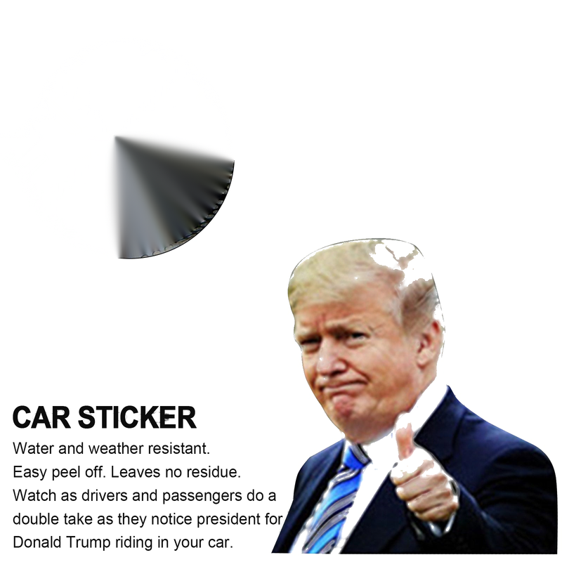 Trump Presidential Election Passenger Side Window Sticker (2020)