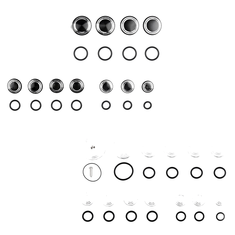 BMW R1200 R NINE T 2014-2016 Generic Motorcycle Frame Hole Caps Frame Cap Set