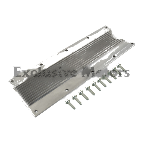 GM LS2 LS3 LS7 Polished Finned Aluminum Engine Valley Cover (2005-2015)
