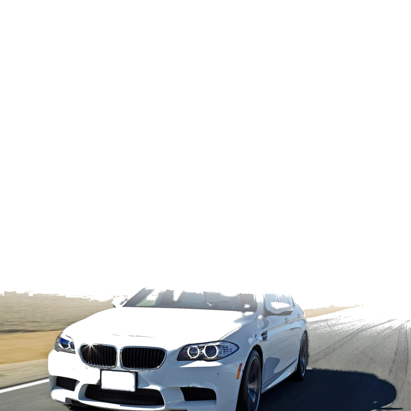 BMW F07 / F10 / F11 / F18 / F06 / F12 (2010-2018) White Grill Bar V Brace Wrap