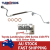 Toyota Landcruiser 200 Series 4.5L RHS Genuine Turbo Oil Feed Pipe+Gaskets