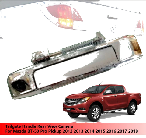 Mazda BT-50 BT50 Pro Chrome Tailgate Handle Camera (2012-2018)