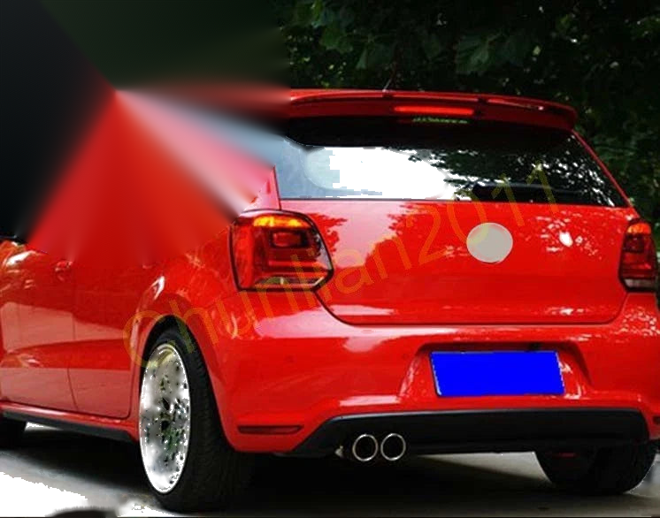 VW POLO Hatchback 2011-2017 Factory Style Spoiler Wing ABS (2011-2017)