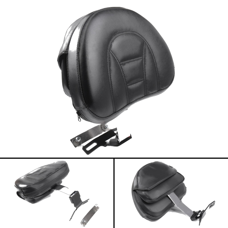 Harley Fatboy Heritage Softail(07-17) Generic Adjustable Driver Rider Backrest Pad
