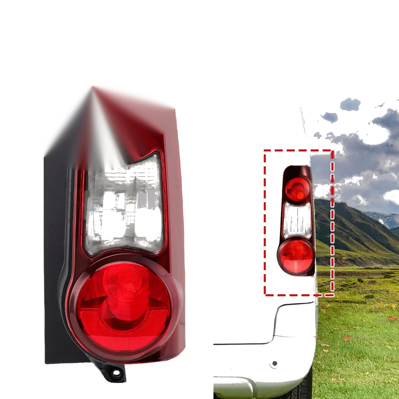 Peugeot Partner Right Tail Light Lens Housing (2012-2019)