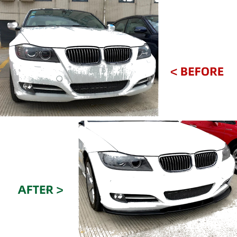 BMW 3 Series E90 E91 LCI 320i 330i Front Spoiler Lip (2009-2012)