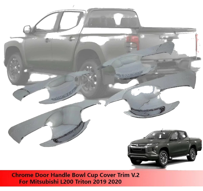 Mitsubishi L200 Triton Chrome Bowl Cup Door Handle V.2 (2019-2020)