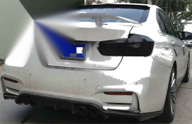 Hyundai Elantra Sedan ABS Rear Unpainted Spoiler (2017-2023)