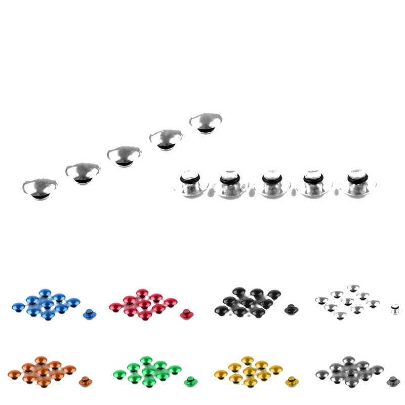 M6 6MM Motorcycle Generic Universal Hex Socket Bolt Screw Nut Head Cover Cap