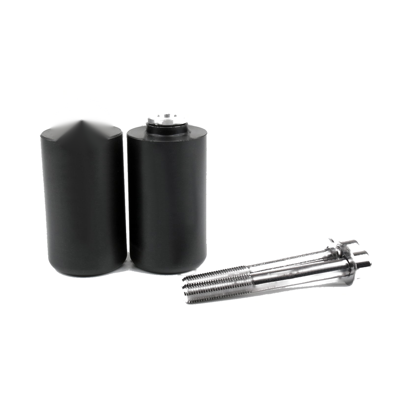 Frame Sliders Crash Protector Suzuki GSXR 1000 2007-2008 No Cut Black Generic