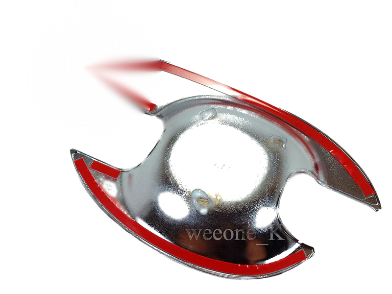 Isuzu D-Max 2 x Chrome Door Handle Bowls (2012-2015)