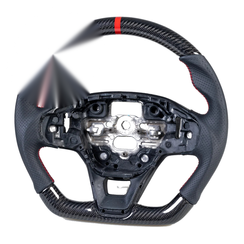 Ford Bronco Sport Black Carbon Fiber Steering Wheel (2021-2024)
