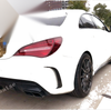 Mercedes Benz W117 CLA250 / 200 / 45 Rear Canard Air Vent Spoiler Trim (2013-2019)