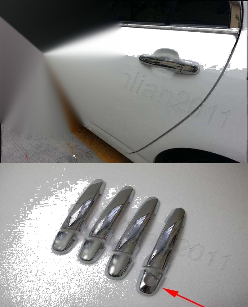 Toyota Camry, Highlander, Yaris, Prius Chrome Door Handle Covers (2002-2011)