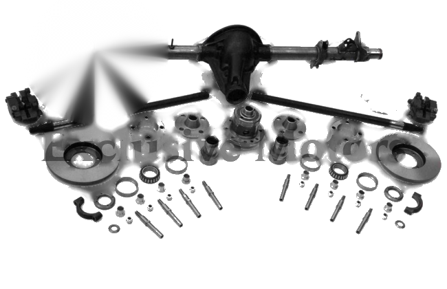Group 4 full floating axle kit - poa