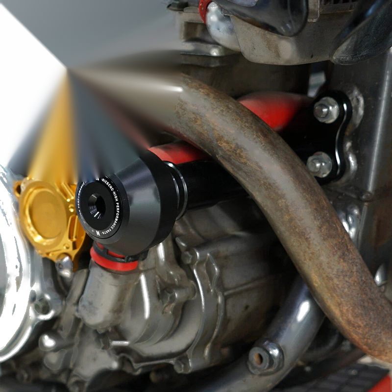 Suzuki DRZ 400S / 400SM Front Frame Sliders Crash Protectors (2000-2024)
