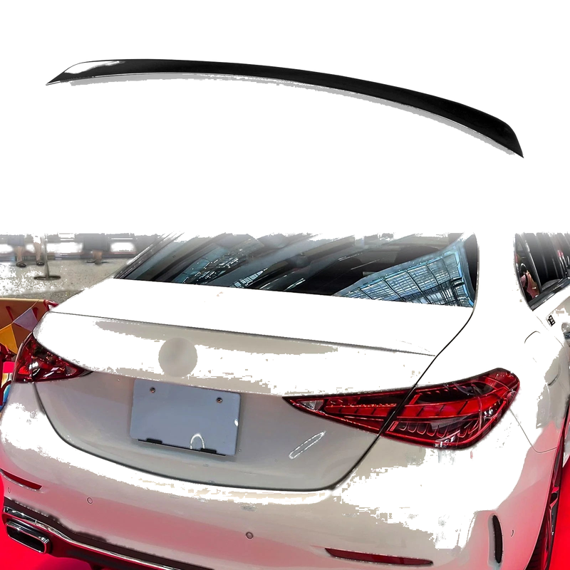 Mercedes Benz W206 Sedan Gloss Black Rear Boot Spoiler (2023-2023)