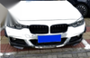 BMW F30 M Sport Gloss Black Front Bumper Splitter Lip (2012-2018)