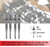 Toyota Hilux, Hiace, Corolla, Starlet, Tercel 4 x Glow Plugs (1985-2023)