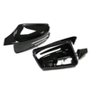 Mercedes Benz W212 W204 2 x Black Rear View Side Mirror Covers (2009-2016)