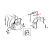 Toyota Land Cruiser GRJ79 VDJ78 Front Door Glass Weatherstrip