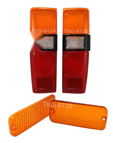 Toyota Hilux RN30 Bumper Light Lens & Tail Light Lens (1978-1983)