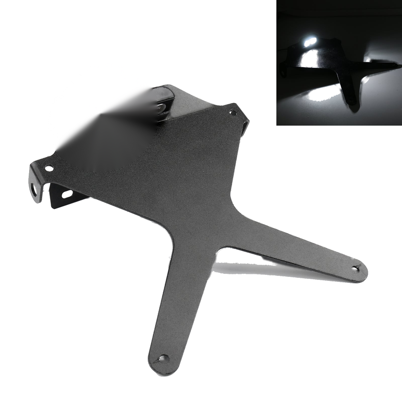 Yamaha MT-09 FZ-09 2014-2016 Generic Fender Bracket License Plate Holder LED Light