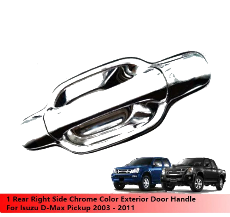 Isuzu Dmax Chrome Rear RH Door Handle (2003-2011)