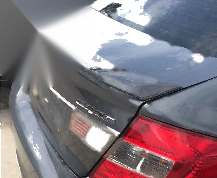 Honda Civic 4DR Sedan Factory Style Spoiler Wing ABS (2012-2013)