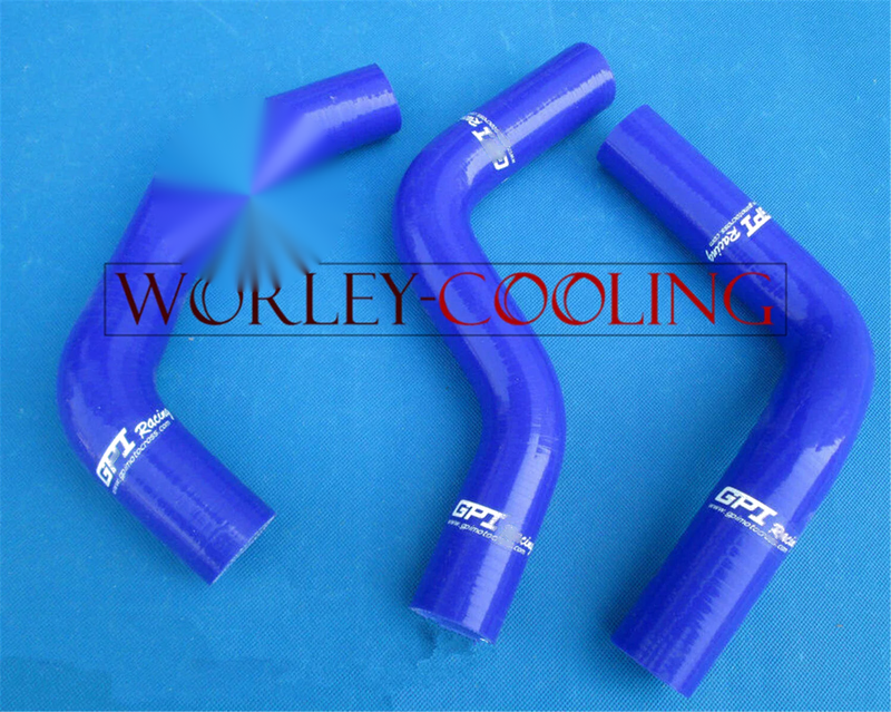 Suzuki Swift GTI Aluminum Radiator & Blue Hose (1989-1994)