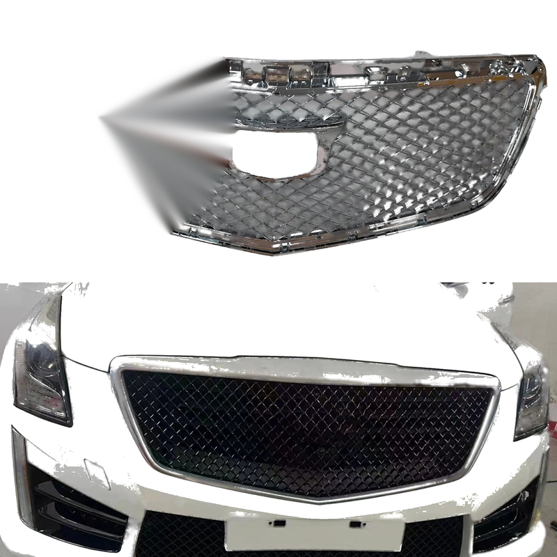 Cadillac ATS Chrome Front Bumper Grille (2015-2019)