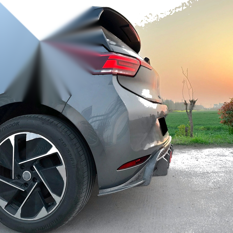 VW ID.3 Rear Bumper Diffuser Lip with LED Light (2019-2022)