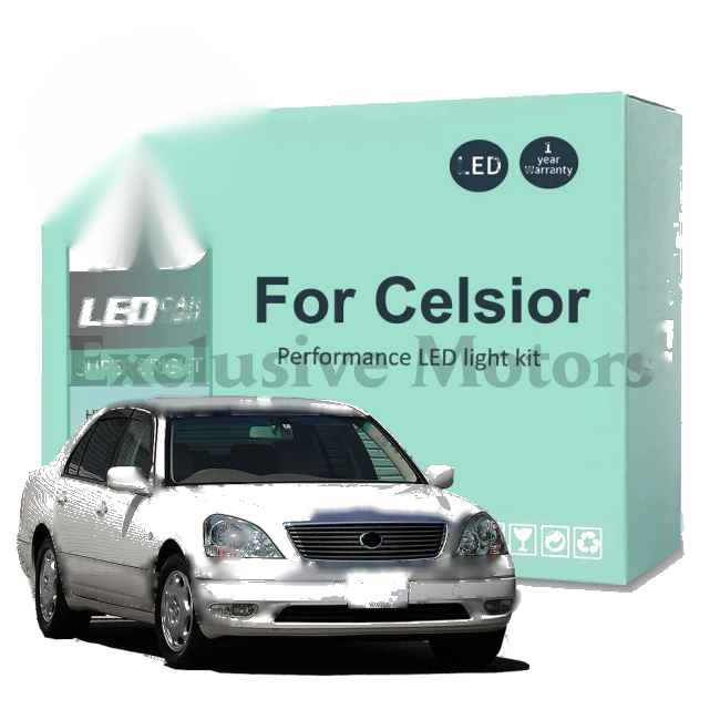 Toyota Celsior LED Interior Light Bulb Kit (1989-2006)
