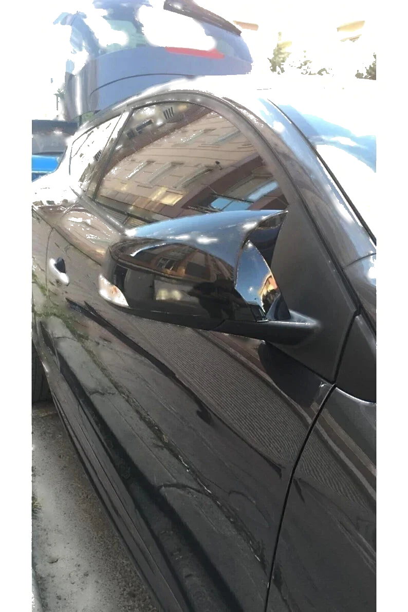 BMW E60 5 Series (2005-2010) Gloss Black 2 Piece Side View Mirror Covers