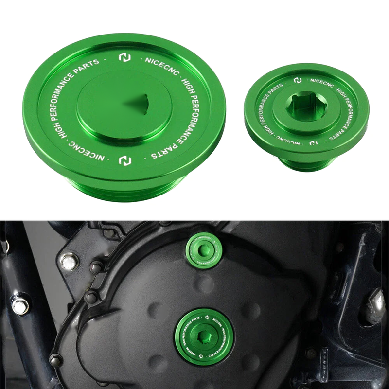 Kawasaki KLR650 NICECNC Cover Cap Plugs Bolts Kit (1987-2024)