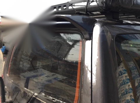 Suzuki Jimny Rear Glossy Black Boot Spoiler Wing (2007-2018)