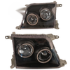 Toyota Land Cruiser Prado Modified Black Headlights (1998-1999)