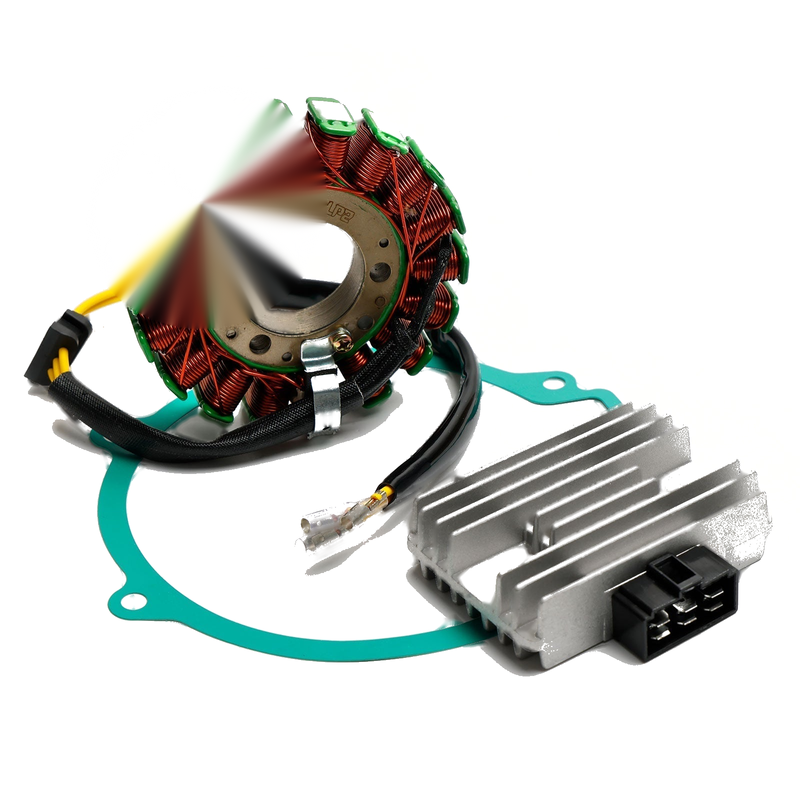 Kawasaki ZX550 GPZ550 1984-1988 Magneto Stator + Voltage Rectifier + Gasket