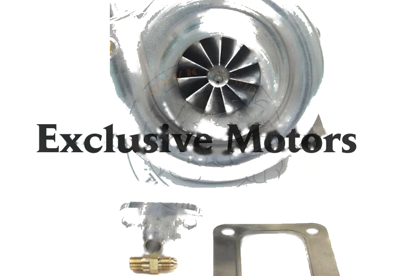 JKVK Racing T76 T4 Universal Dual Ceramic Ball Bearing Anti-Surge Turbo Billet compressor Wheel Turbocharge 700-1100HP